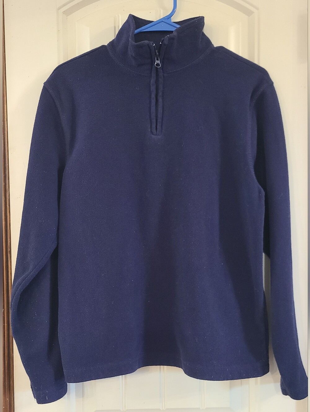 Old Navy Kids's Navy Quarter-Zip Fleece Sweater Size S